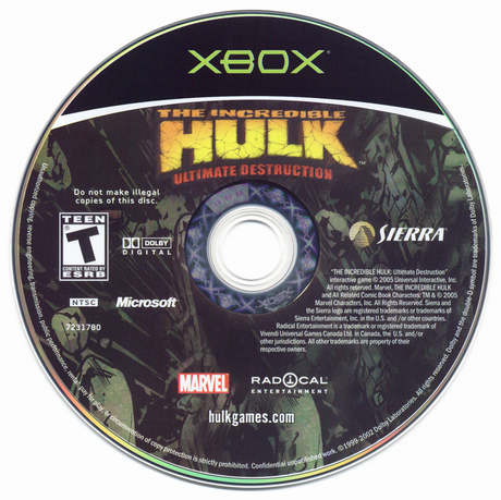Incredible Hulk: Ultimate Destruction - Xbox