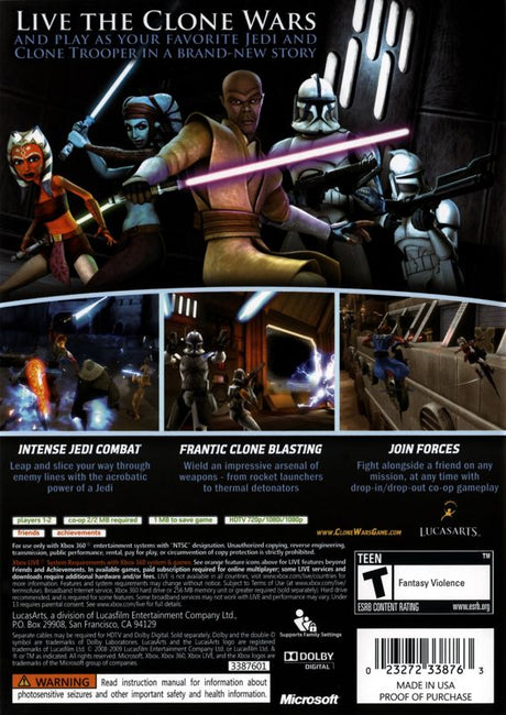 Star Wars: The Clone Wars - Republic Heroes - Xbox 360