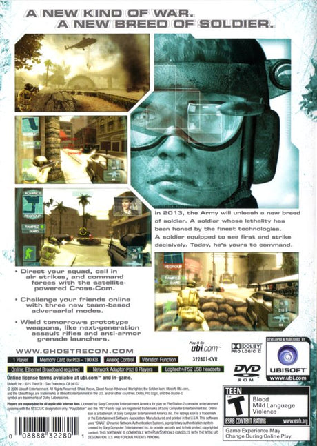 Tom Clancy's Ghost Recon: Advanced Warfighter - PlayStation 2