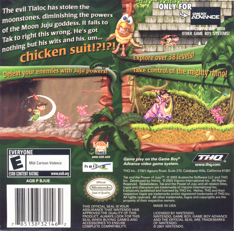 Tak and the Power of Juju - Game Boy Advance