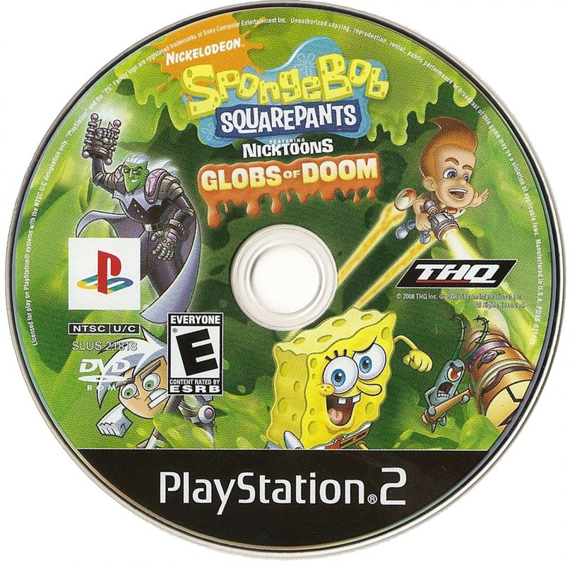 SpongeBob SquarePants - Nicktoons: Globs of Doom - PlayStation 2