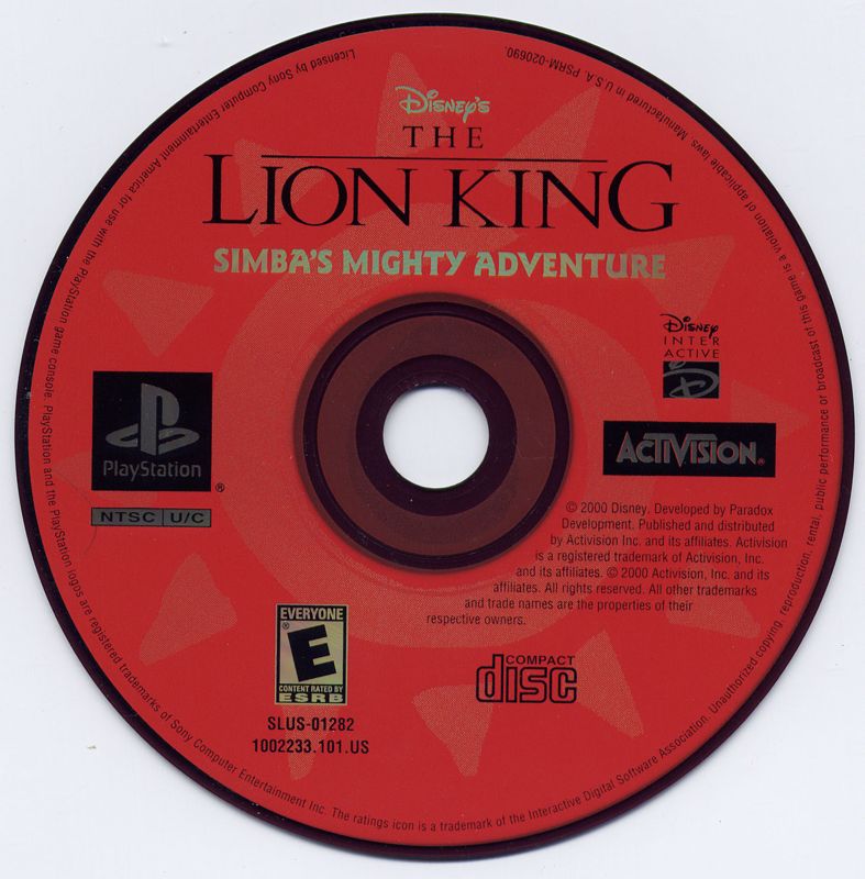 The Lion King: Simba's Mighty Adventure - PlayStation