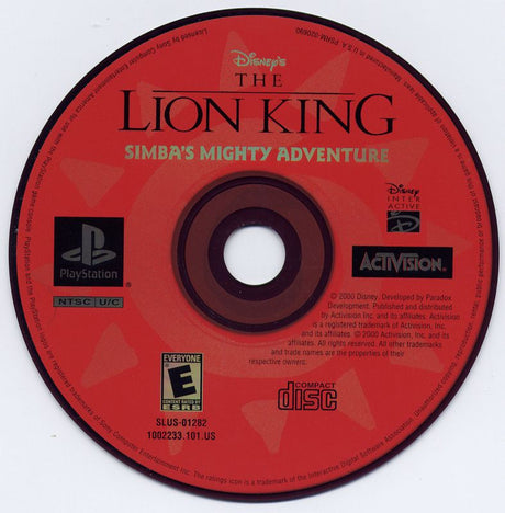 The Lion King: Simba's Mighty Adventure - PlayStation