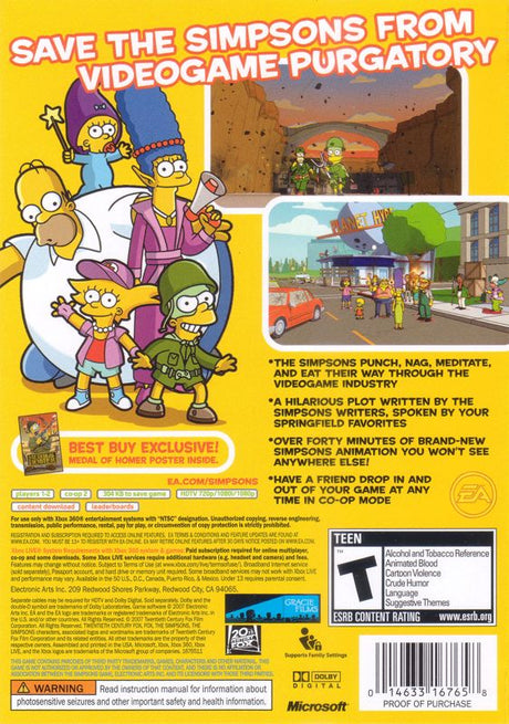 The Simpsons Game - Xbox 360