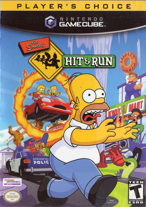 Simpsons: Hit & Run (Player's Choice) - GameCube