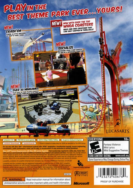 Thrillville: Off the Rails - Xbox 360