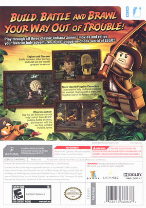 LEGO Indiana Jones: The Original Adventures - Wii