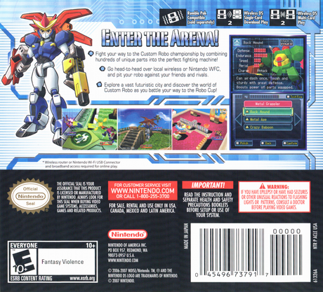 Custom Robo Arena - Nintendo DS