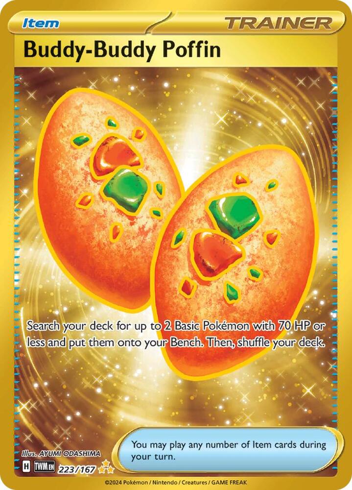 Buddy-Buddy Poffin (223/167) [SV06: Twilight Masquerade]