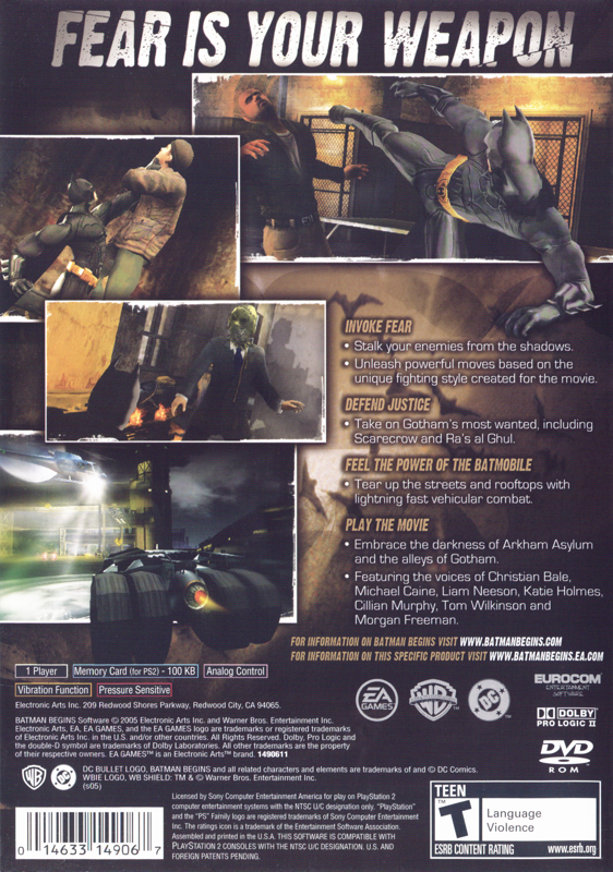 Batman Begins - PlayStation 2