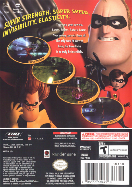 Incredibles - GameCube