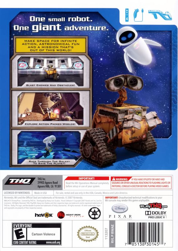 Disney•Pixar Wall-E - Wii