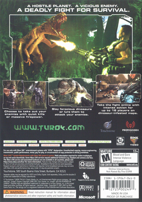Turok - Xbox 360