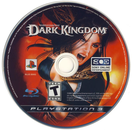 Untold Legends: Dark Kingdom - PlayStation 3