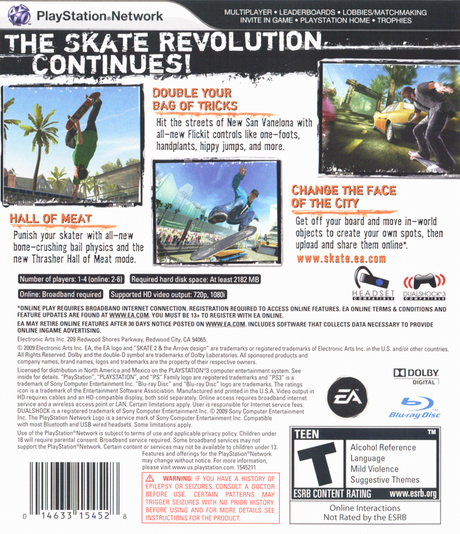 Skate 2 - PlayStation 3