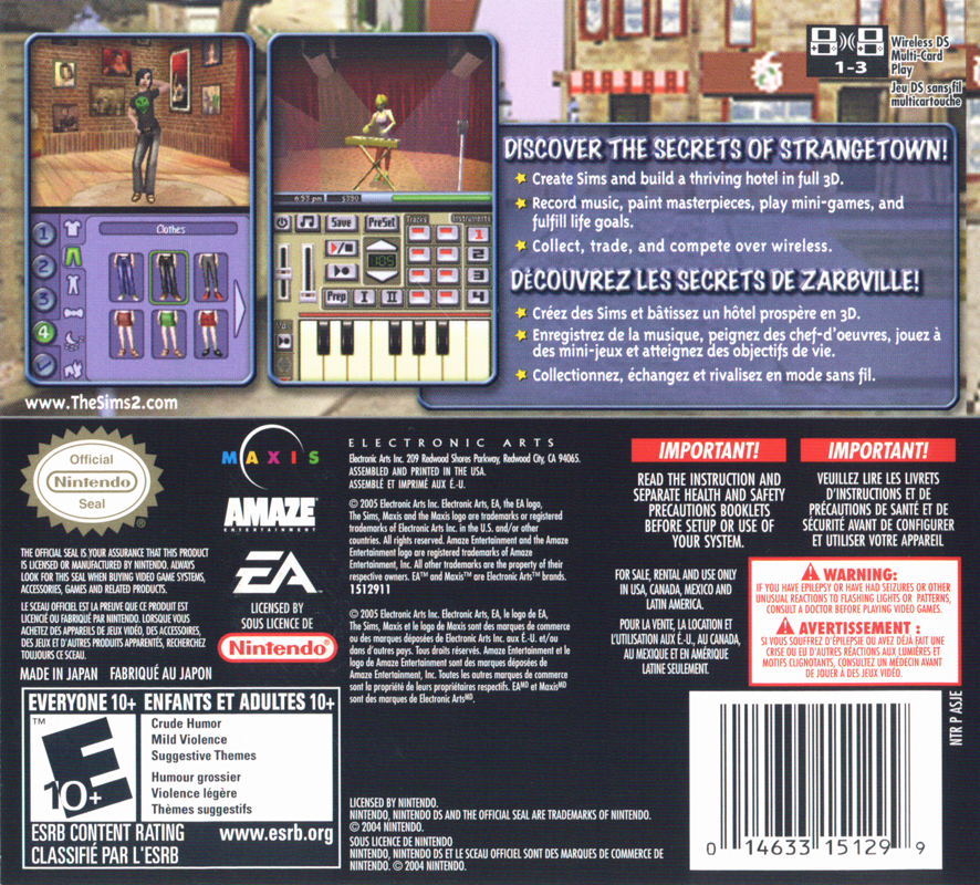 The Sims 2 - Nintendo DS
