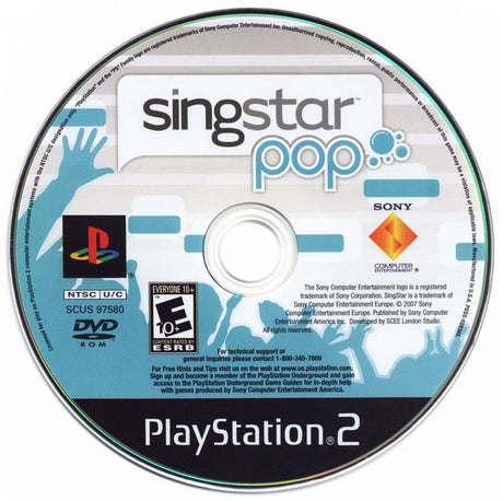 SingStar: Pop - PlayStation 2