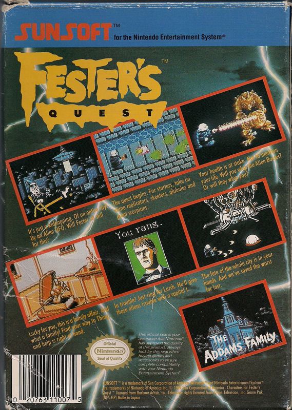 Fester's Quest - NES