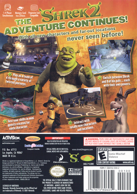 Shrek 2 - GameCube