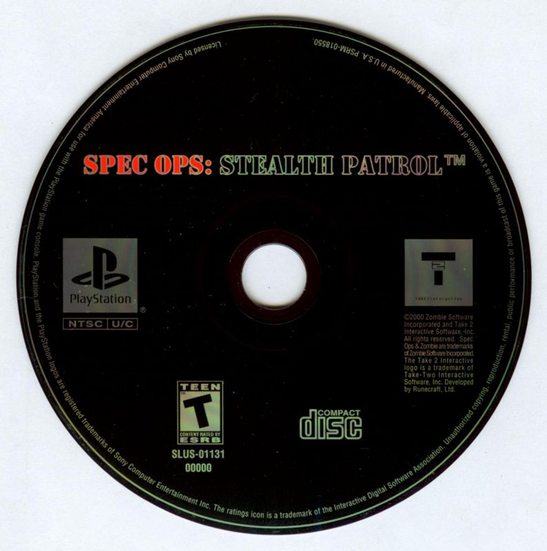 Spec Ops: Stealth Patrol - PlayStation