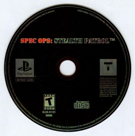 Spec Ops: Stealth Patrol - PlayStation