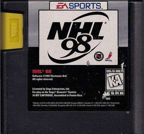 NHL 98 - SEGA Genesis