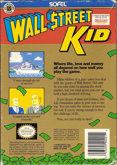 Wall Street Kid - NES