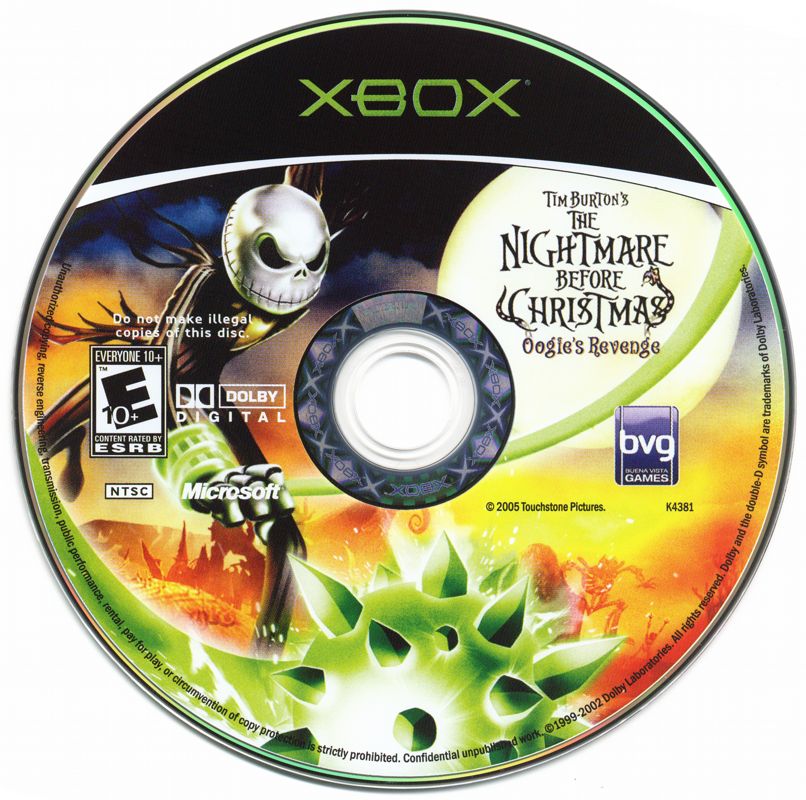 The Nightmare Before Christmas: Oogie's Revenge - Xbox