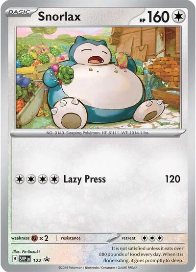Snorlax - 122 (svp-122)