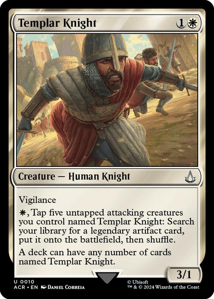 Templar Knight (10) [Universes Beyond: Assassin's Creed]