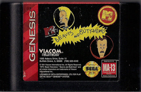 Beavis and Butt-Head, MTV's - SEGA Genesis