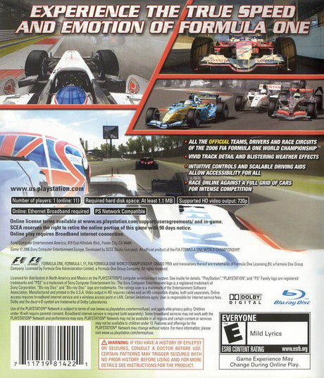 Formula 1: Championship Edition - PlayStation 3