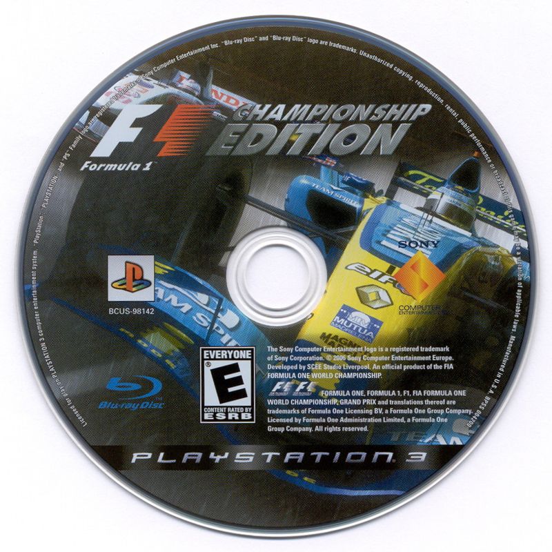 Formula 1: Championship Edition - PlayStation 3