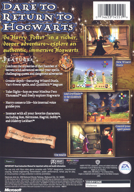 Harry Potter and the Chamber of Secrets - Xbox