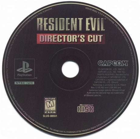 Resident Evil: Director's Cut - PlayStation