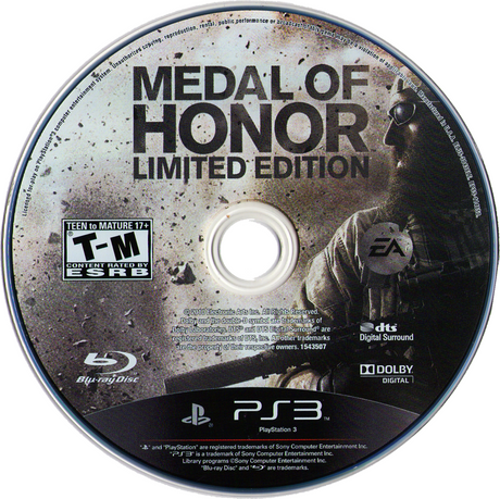 Medal of Honor - Limited Edition - PlayStation 3