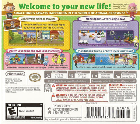 Animal Crossing: New Leaf - Nintendo 3DS