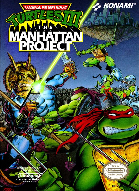 Teenage Mutant Ninja Turtles III: The Manhattan Project - NES