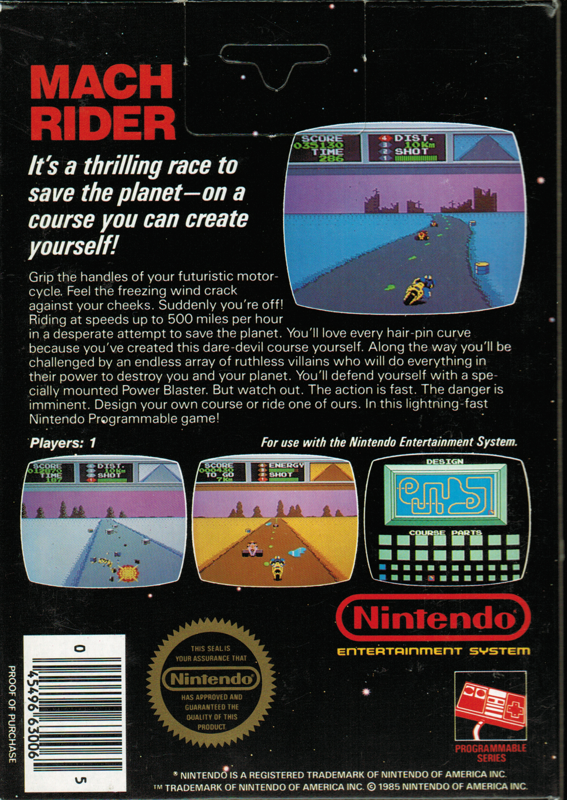 Mach Rider - NES