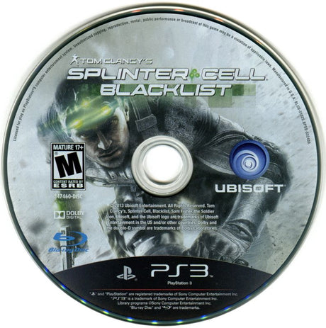 Tom Clancy's Splinter Cell: Blacklist - PlayStation 3