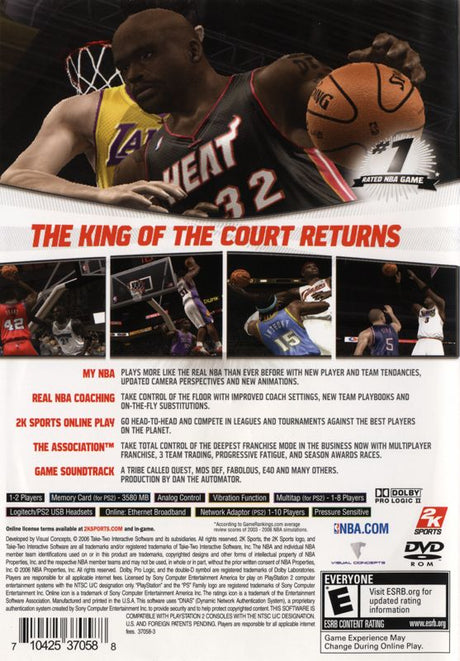 NBA 2K7 - PlayStation 2