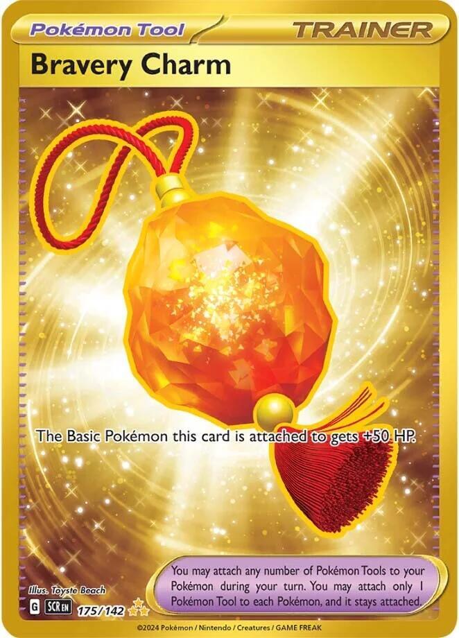 Bravery Charm (175/142) [SV07: Stellar Crown]