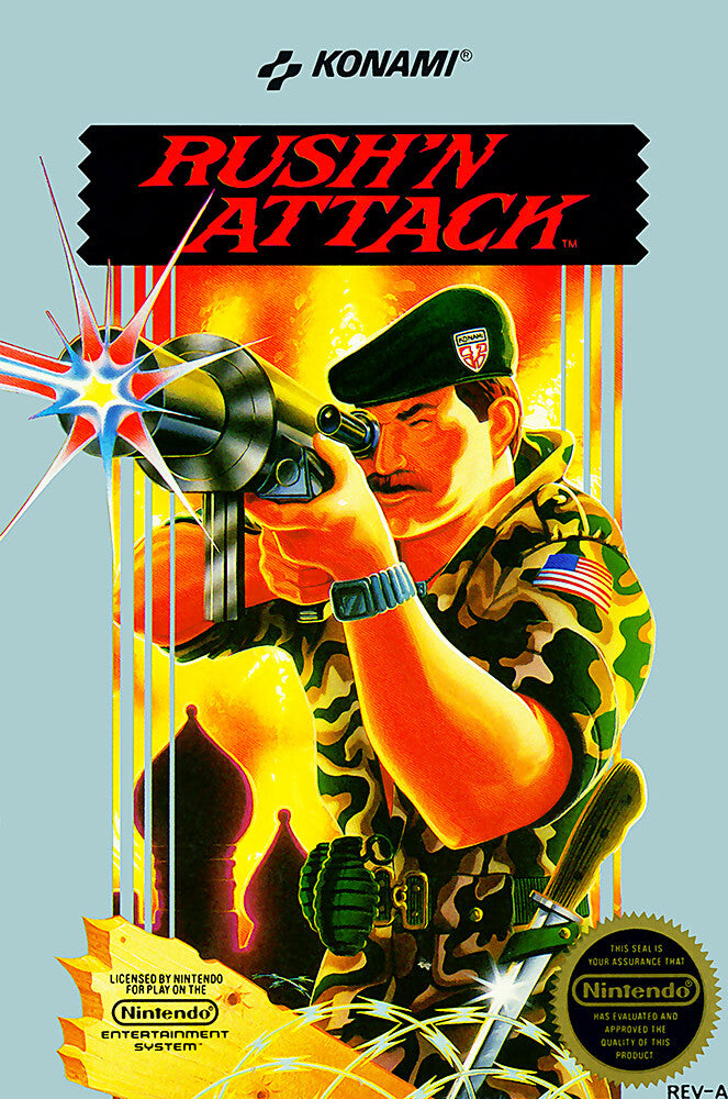 Rush'n Attack [5 Screw] - NES