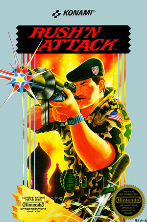 Rush'n Attack [5 Screw] - NES