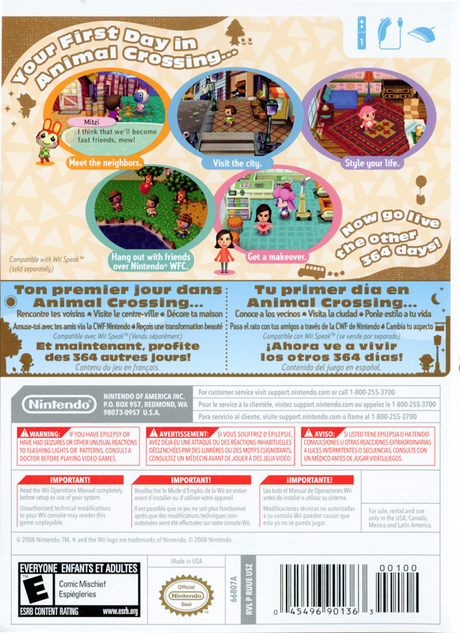 Animal Crossing City Folk - Wii