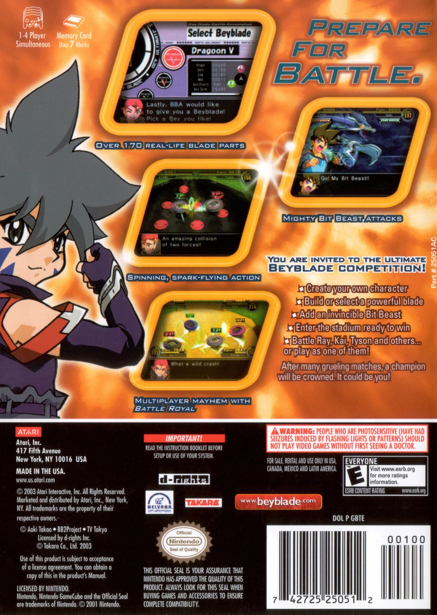 Beyblade VForce: Super Tournament Battle - GameCube