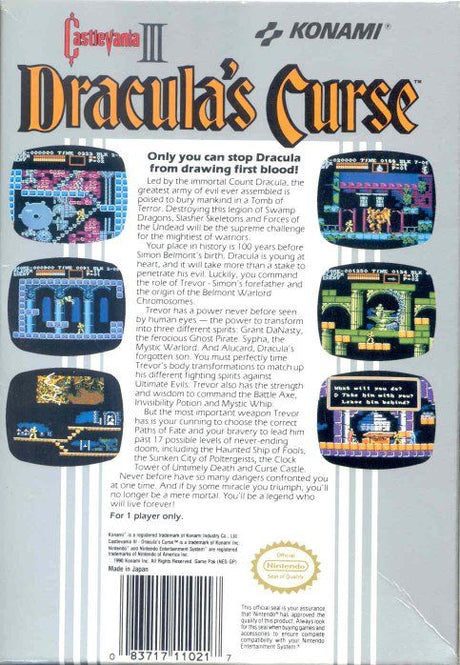 Castlevania III: Dracula's Curse - NES
