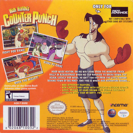 Wade Hixton's Counter Punch - Game Boy Advance