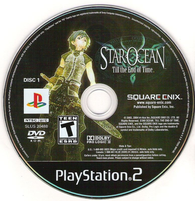 Star Ocean: Till the End of Time - PlayStation 2
