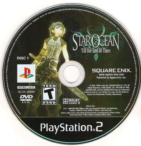 Star Ocean: Till the End of Time - PlayStation 2